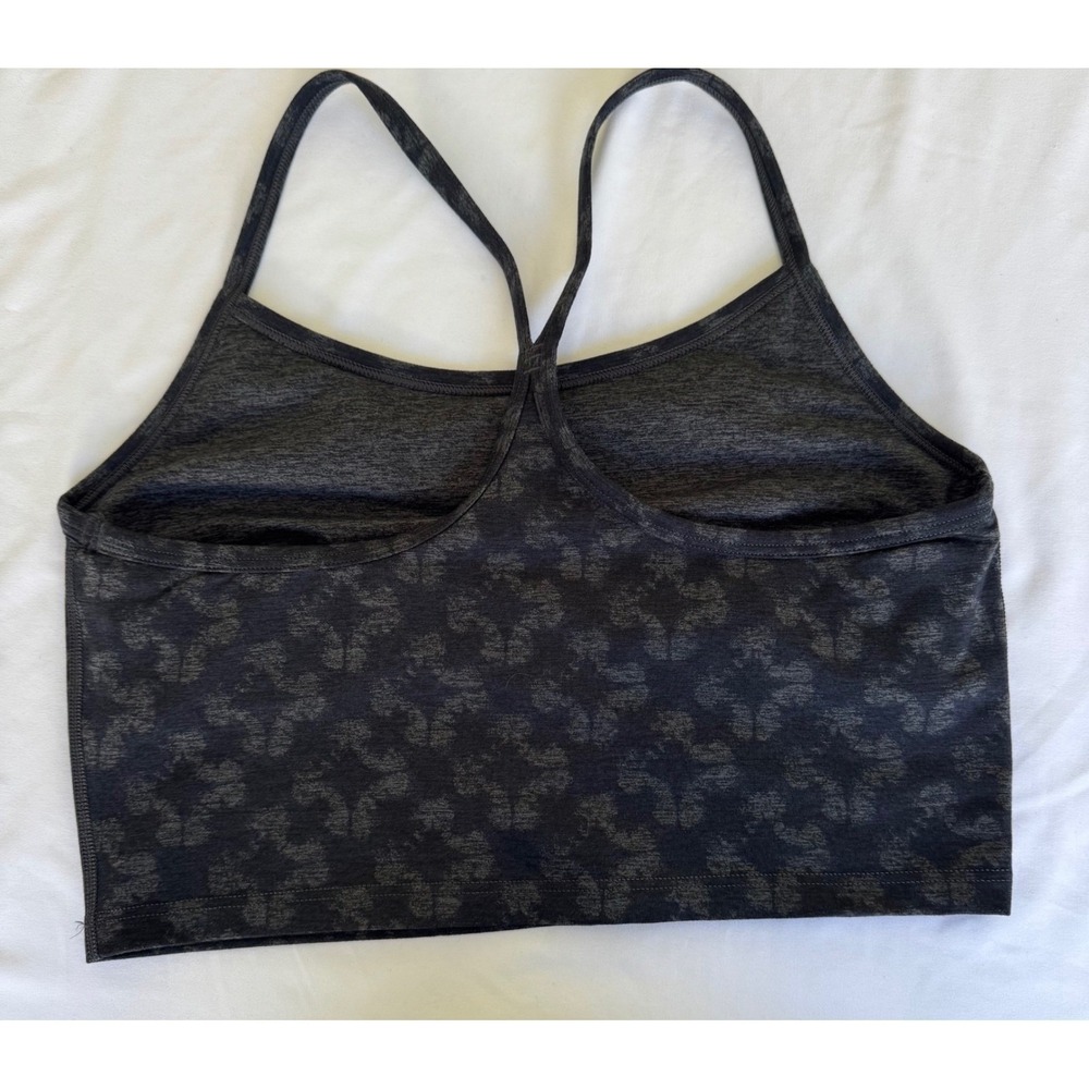 OFFLINE by Aerie The Hugger Recharge Black Longline Bra Workout Top Size Large - Picture 5 of 9